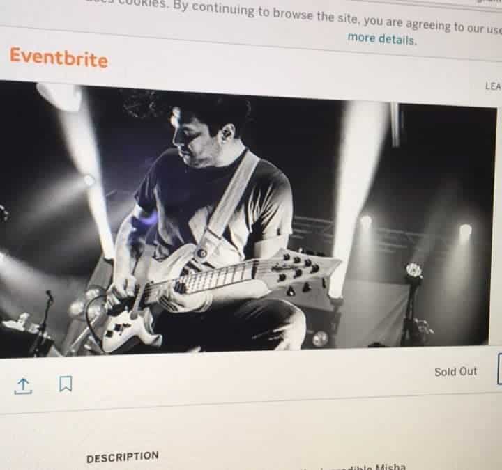 Misha Mansoor clinic at GuitarGuitar Birmingham